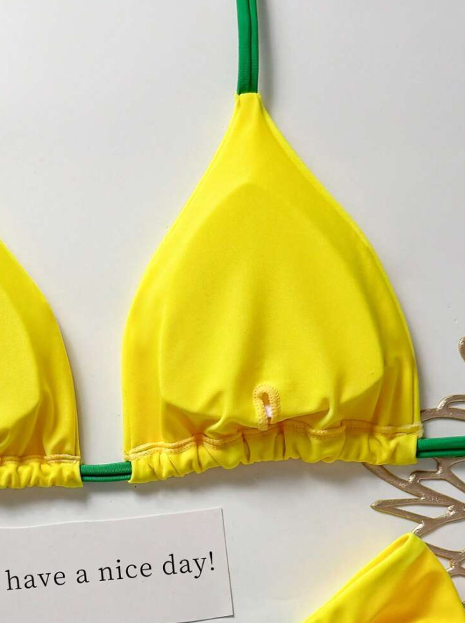 SHEIN DWUCZĘŚCIOWY STRÓJ KĄPIELOWY PK01__S