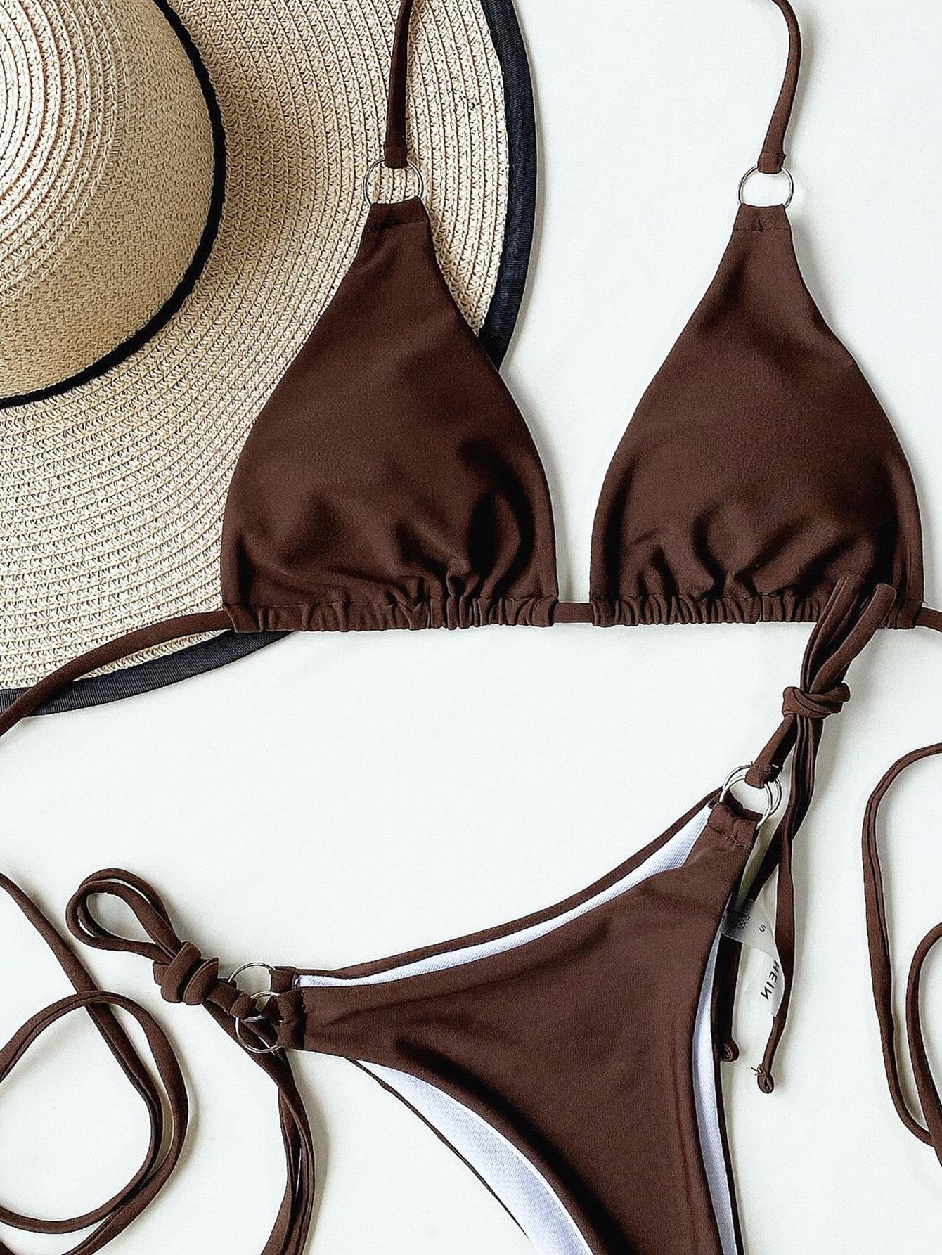 SHEIN DWUCZĘŚCIOWY STRÓJ KĄPIELOWY S09__S