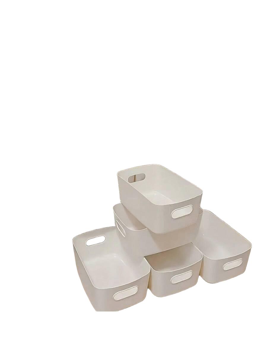 SHEIN BIAŁE PUDEŁKO ORGANIZER S07__13X21CM