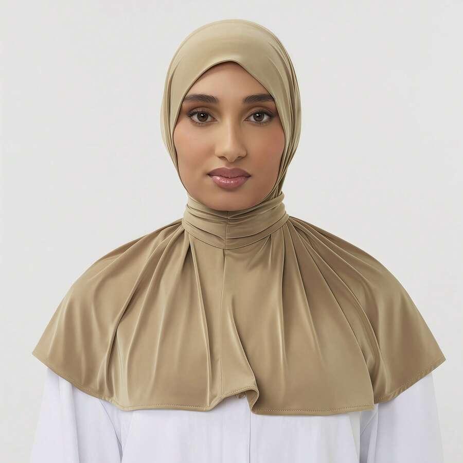 SHEIN BEŻOWA CHUSTA HIDŻAB S07