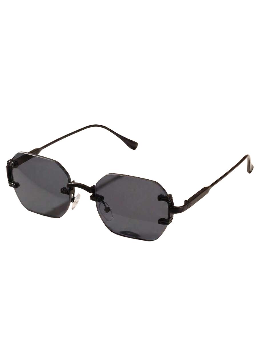 SHEIN CZARNE OKULARY PRZECIWSŁONECZNE S07