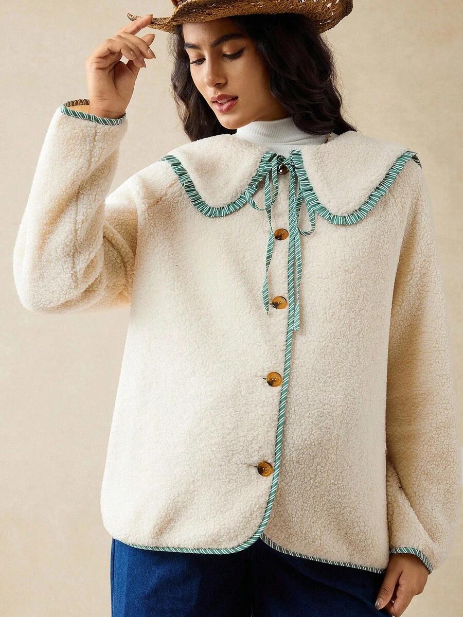 BOHO MAMA CIĄŻOWA KURTKA MIŚ W01__S