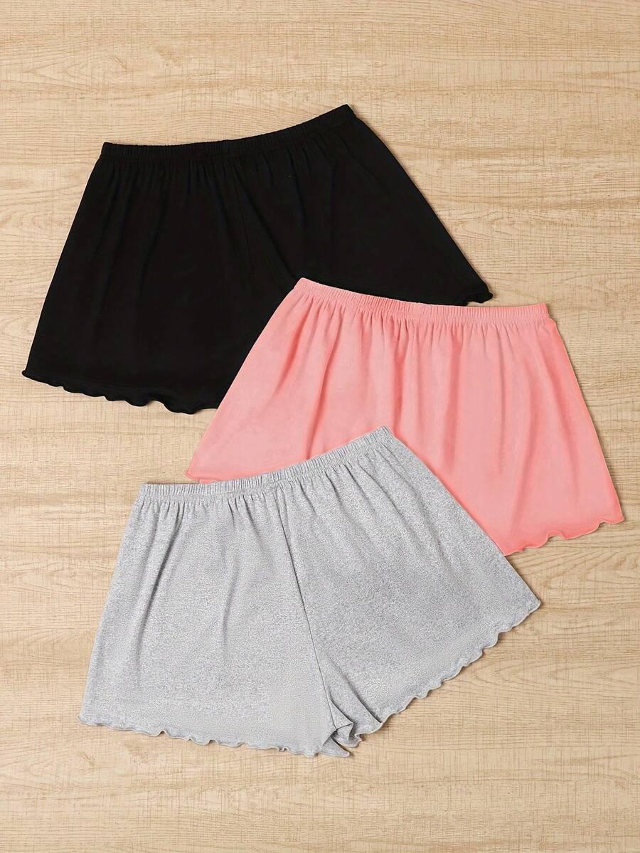 SHEIN SPODENKI WYSOKI STAN 3-PACK S06__XL