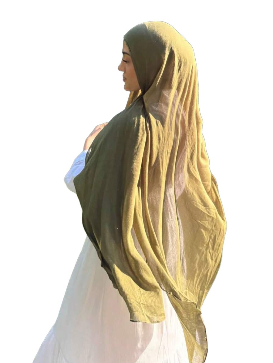 SHEIN ZIELONA CHUSTA HIDŻAB S07__180X70