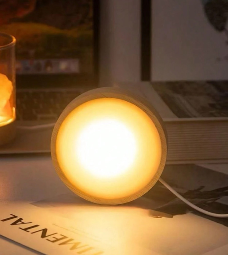 SHEIN LAMPKA LED CIEPŁE ŚWIATŁO S07__6X6