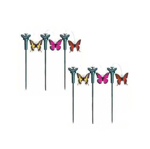 SHEIN RUCHOME MOTYLE DEKORACJA 4-PACK S07__38X7