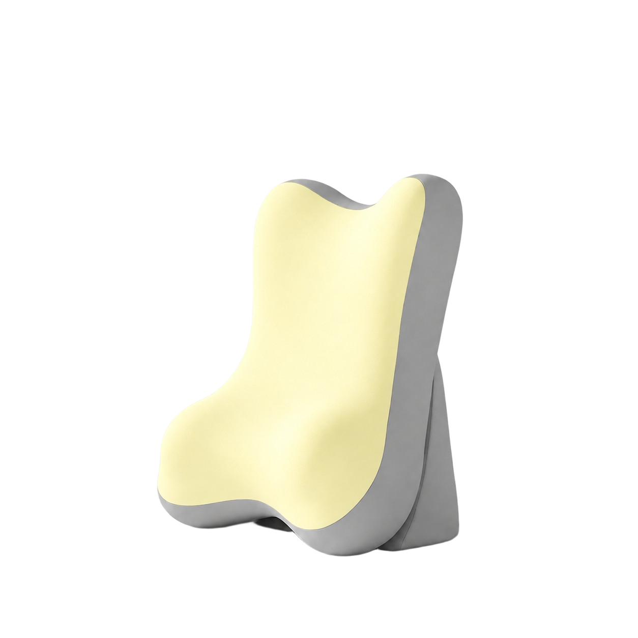 SHEIN ŻÓŁTA ERGONOMICZNA PODUSZKA S07__60X45X37CM