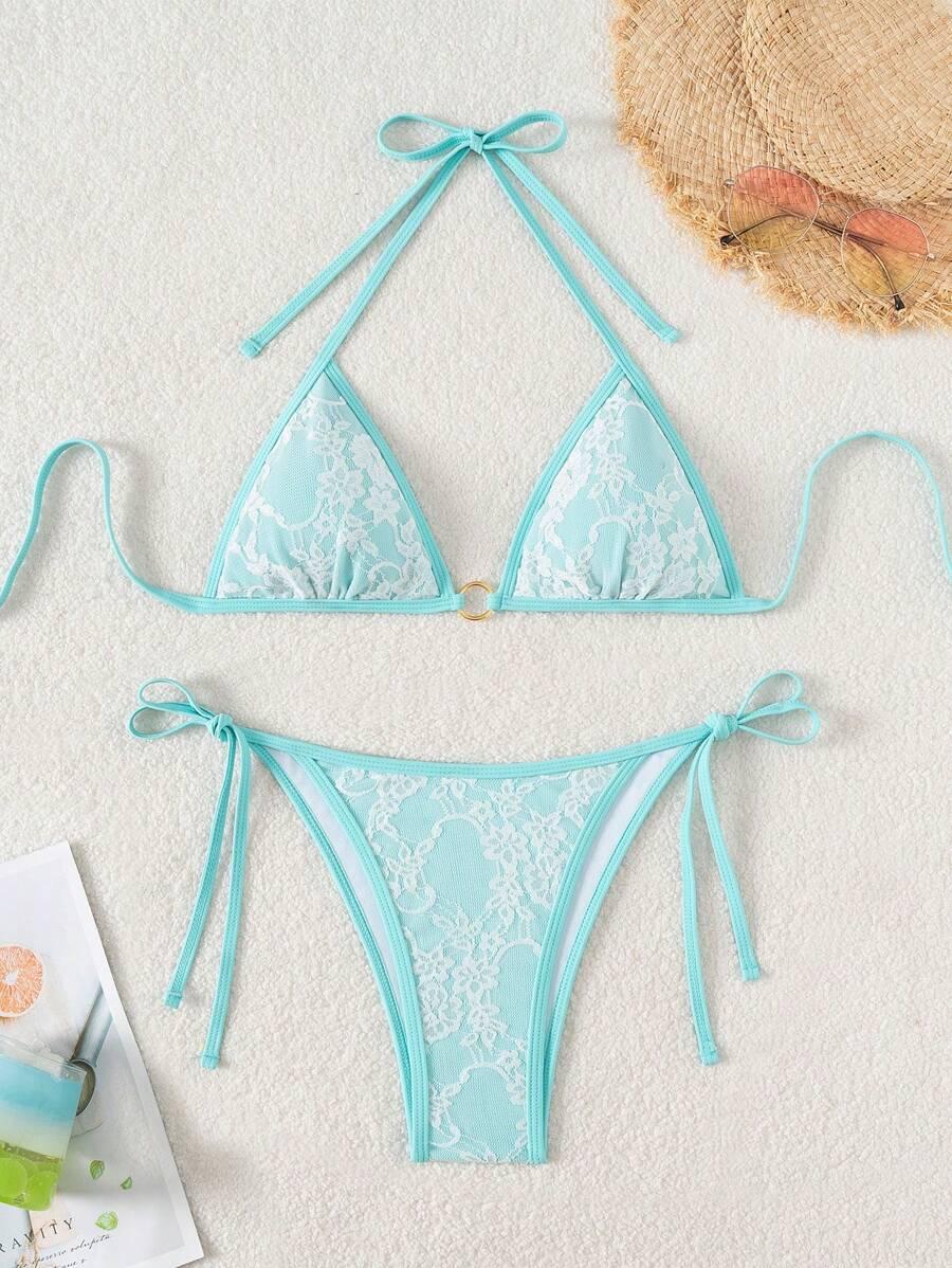 SHEIN DWUCZĘŚCIOWY STRÓJ KĄPIELOWY S09__S