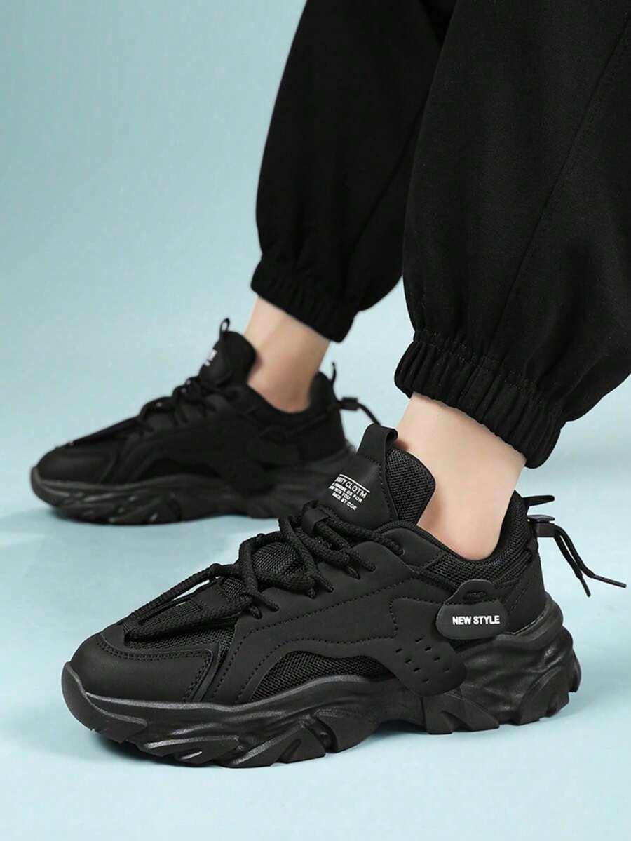 SHEIN CZARNE BUTY SPORTOWE S06__44