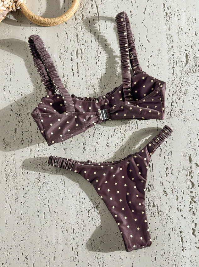 SHEIN DWUCZĘŚCIOWY STRÓJ KĄPIELOWY S09__XS