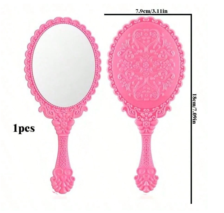 SHEIN SREBRNE LUSTERKO DO MAKIJAŻU S07