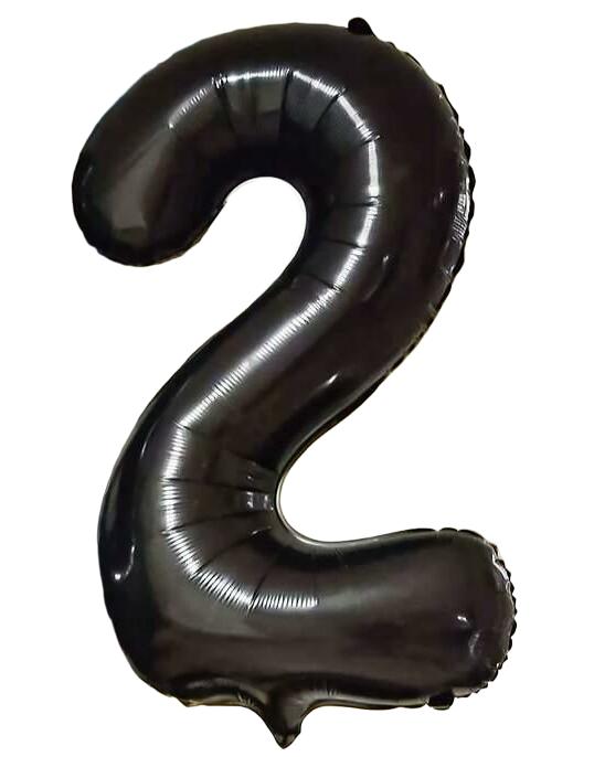 SHEIN BALON W KSZTAŁCIE CYFRY 2
