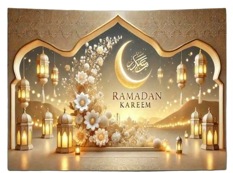 SHEIN TŁO FOTOGRAFICZNE RAMADAN S07__100X150CM