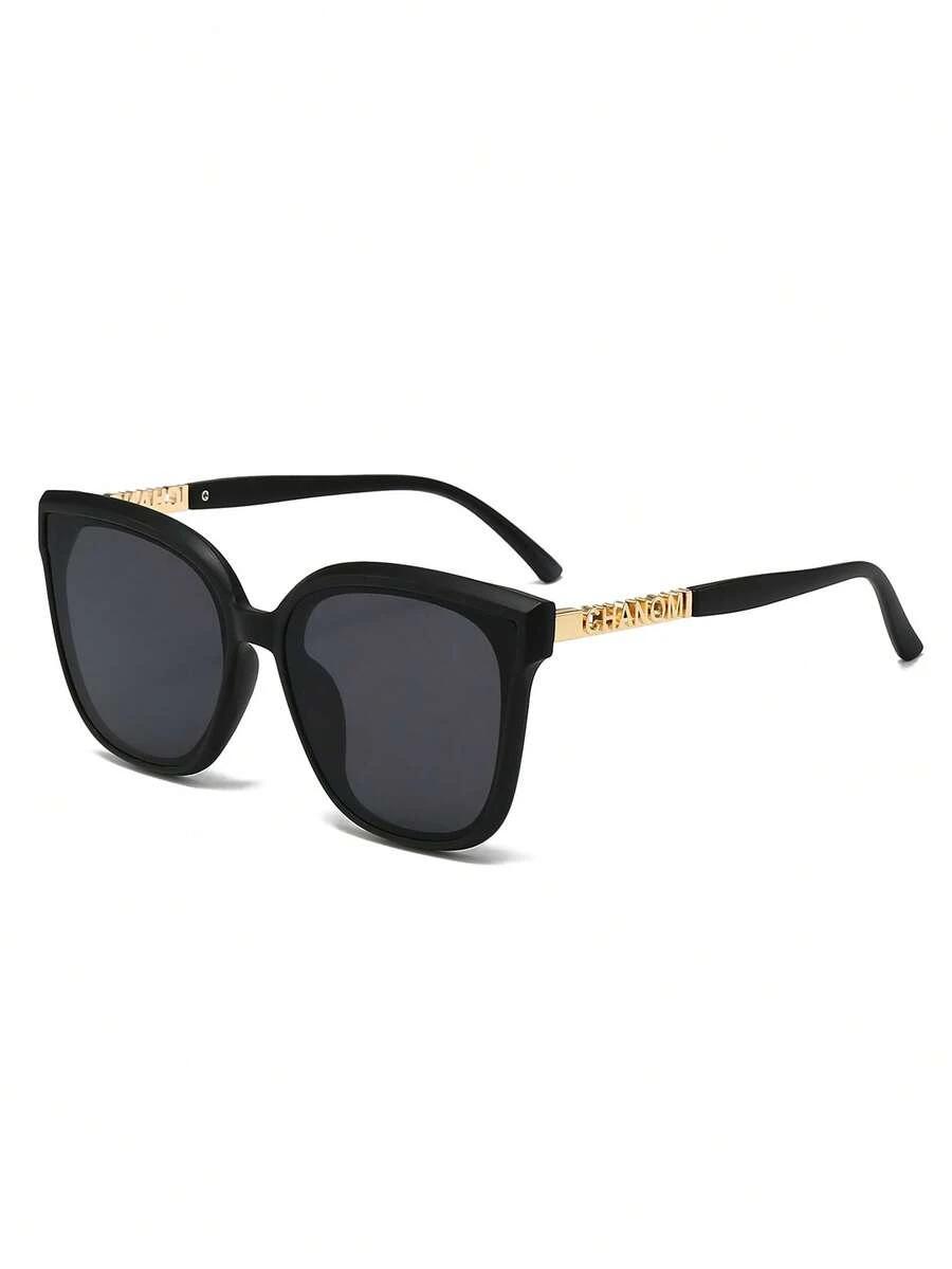 SHEIN CZARNE OKULARY PRZECIWSŁONECZNE S07