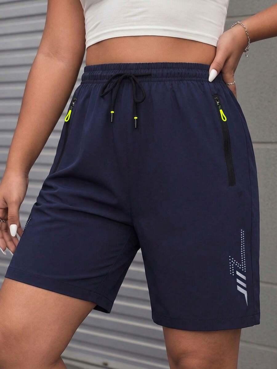 SHEIN GRANATOWE KRÓTKIE SPODENKI S06__XL