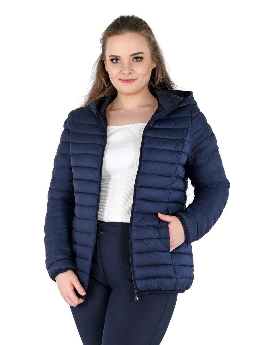 SHEIN GRANATOWA PIKOWANA KURTKA W01__56