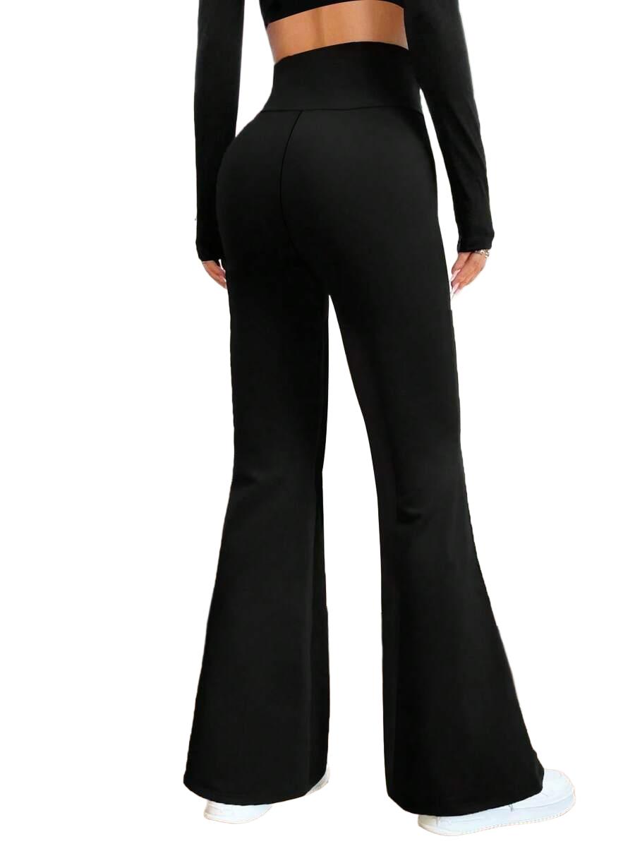 SHEIN CZARNE OCIEPLANE LEGGINSY WYSOKI STAN S06__XL