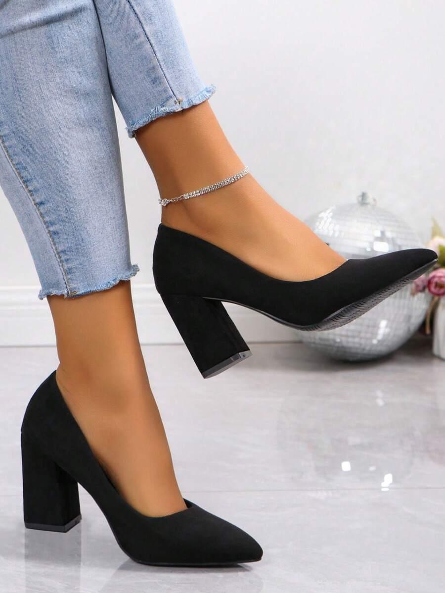 SHEIN CZARNE CZÓŁENKA OBCAS S06__39