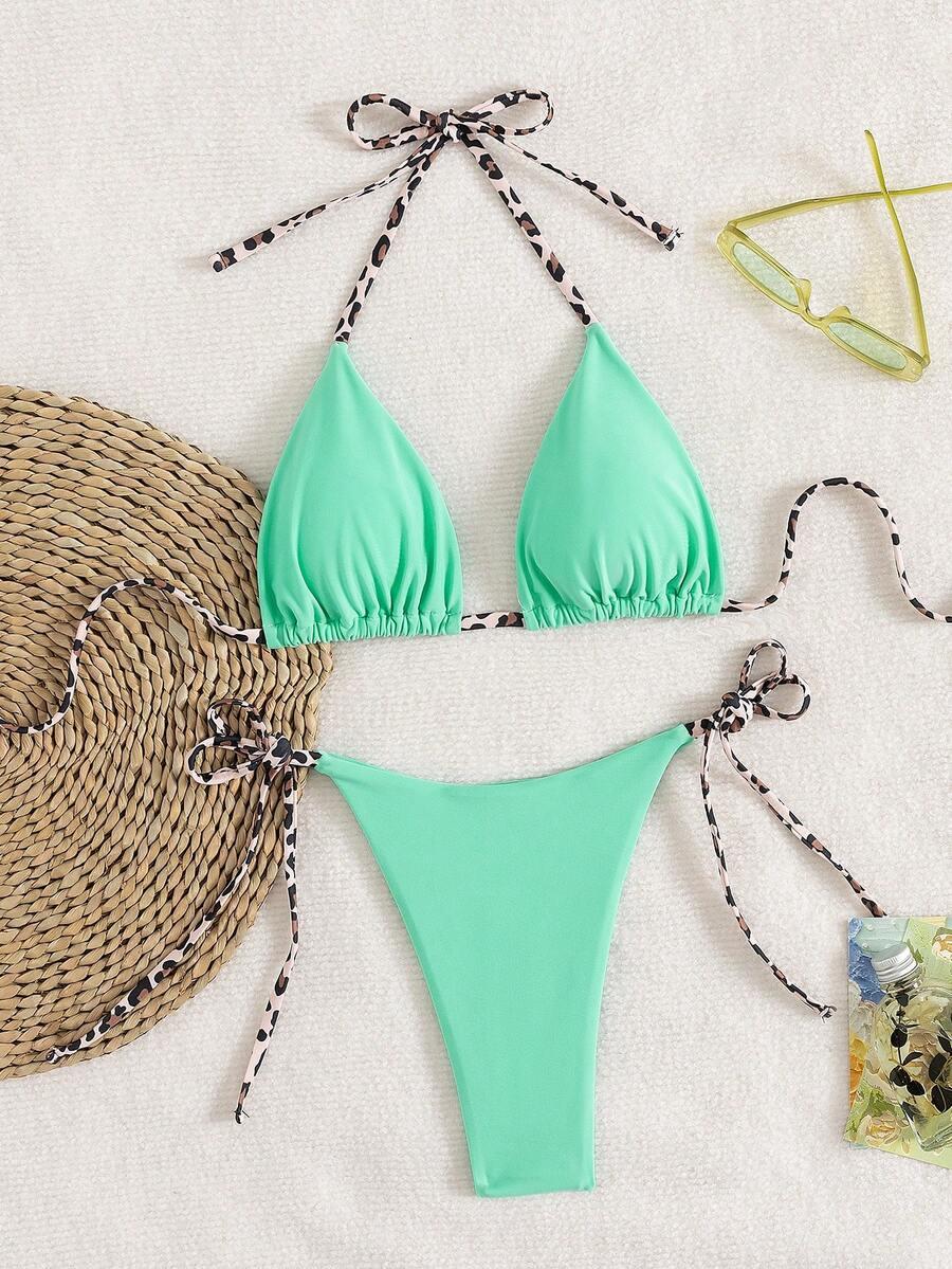 SHEIN DWUCZĘŚCIOWY STRÓJ KĄPIELOWY S09__S