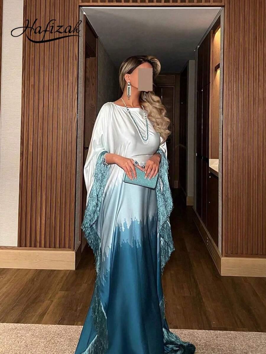 HAFIZAH SATYNOWA MAXI SUKIENKA FRĘDZLE S06__OS