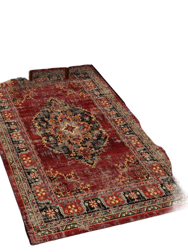 SHEIN PROSTOKĄTNY DYWAN WZÓR S07__90X150