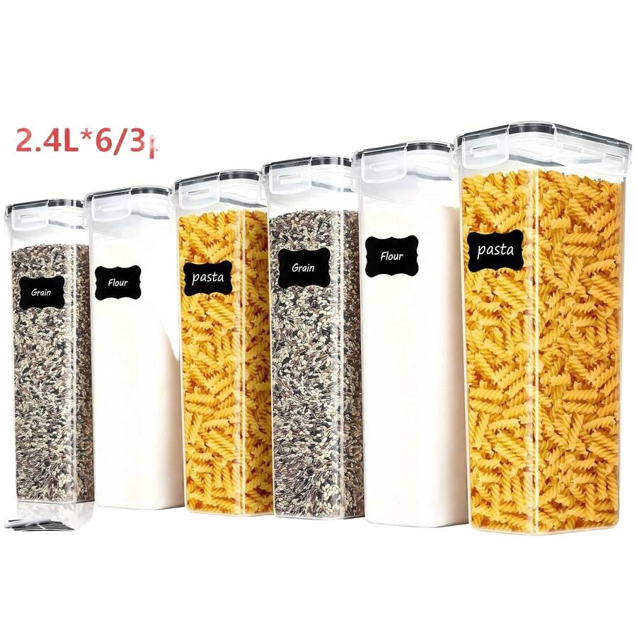 THELIFE ZESTAW PLASTIKOWYCH POJEMNIKÓW 6-PACK S07