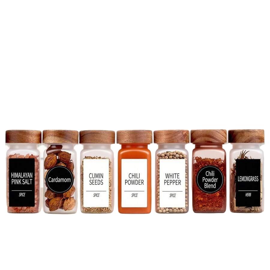 SHEIN POJEMNIKI NA PRZYPRAWY 6 SZTUK S07__160ML