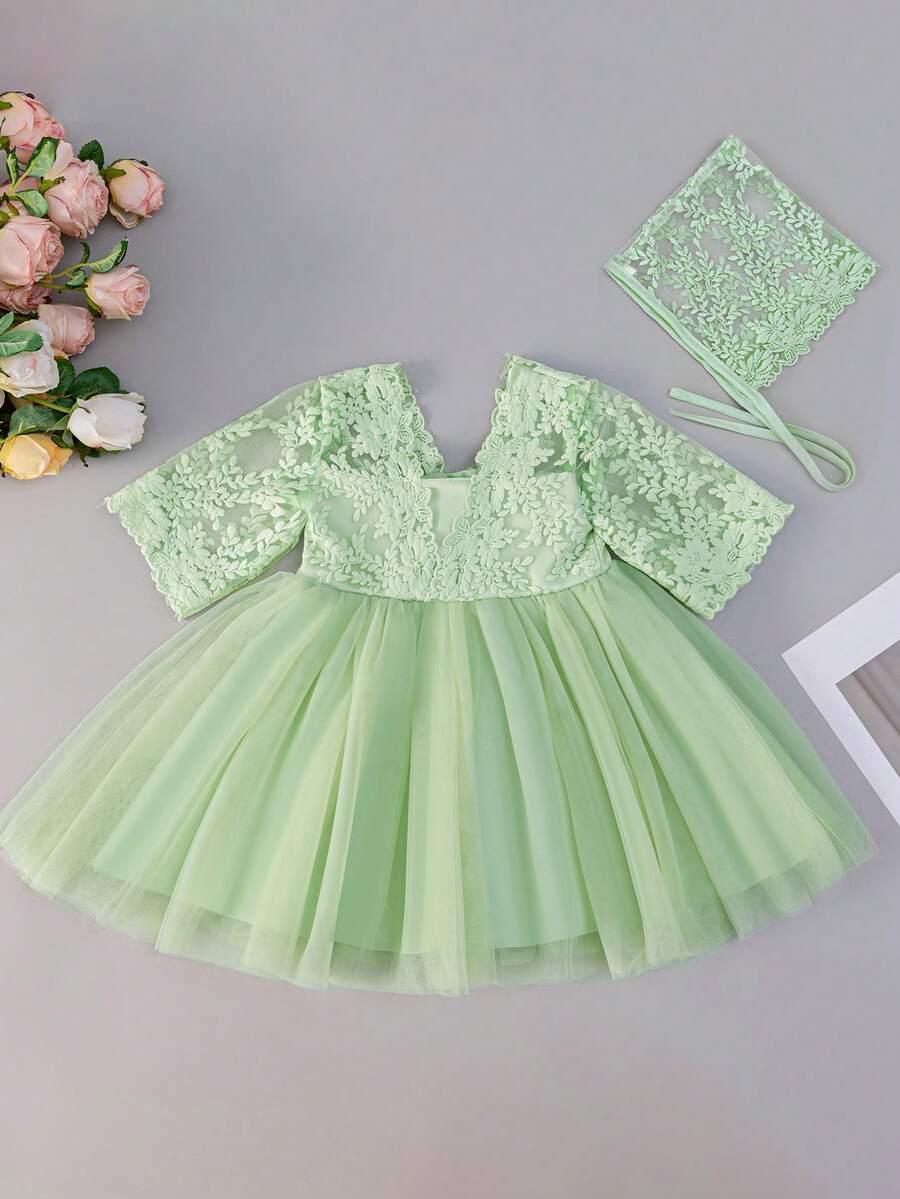 SHEIN ZIELONA SUKIENKA KOKARDA S06__86-92