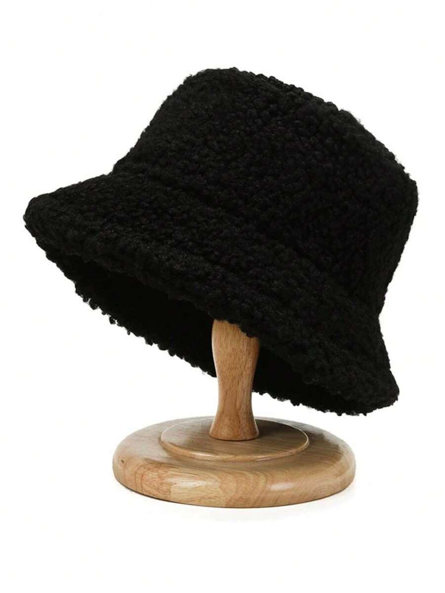 SHEIN CZARNA CZAPKA MIŚ W01__54