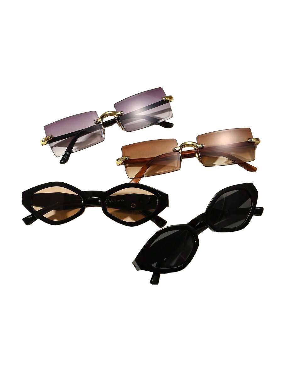 SHEIN OKULARY PRZECIWSŁONECZNE 4-PACK S07