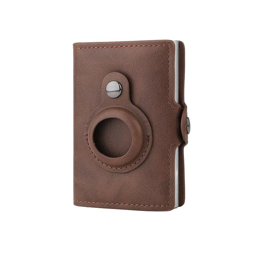 SHEIN BRĄZOWY MAŁY PORTFEL 6X10CM