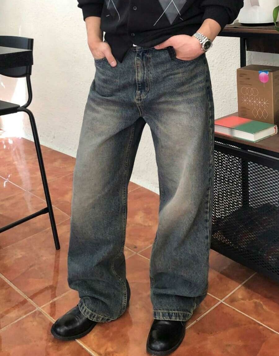 DAZY SPODNIE JEANS VINTAGE PK01__M