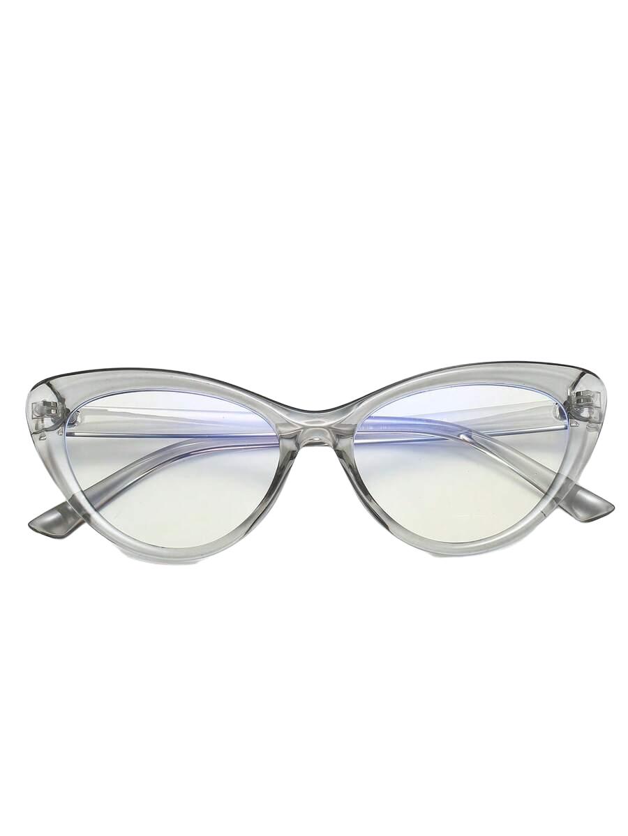 SHEIN SZARE OKULARY ZERÓWKI S07