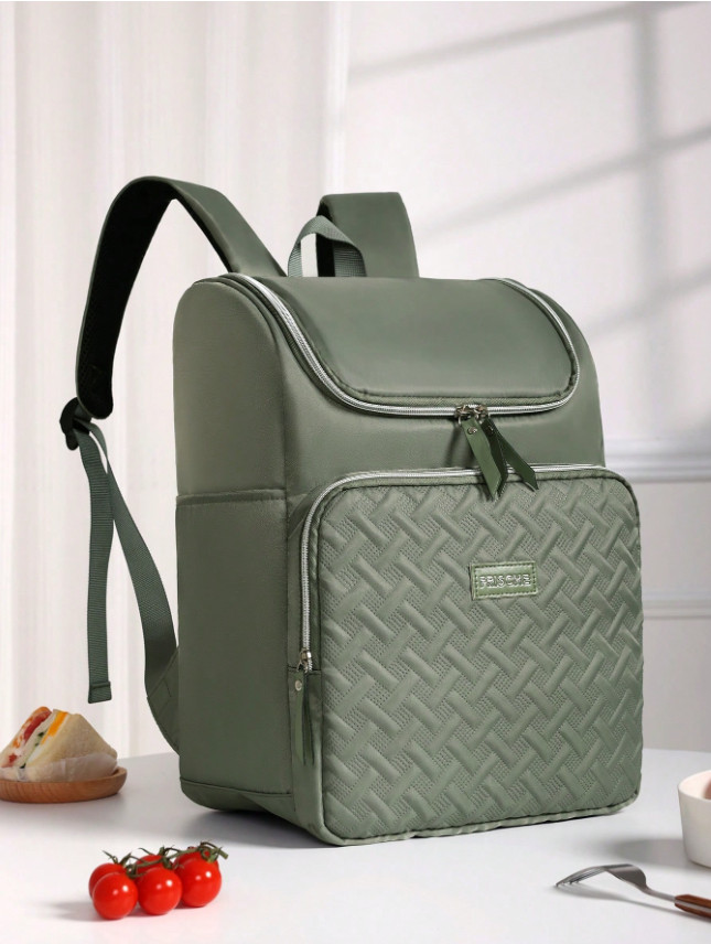 SHEIN ZIELONY PLECAK WYTŁOCZENIA 28X38CM S07__28X38CM
