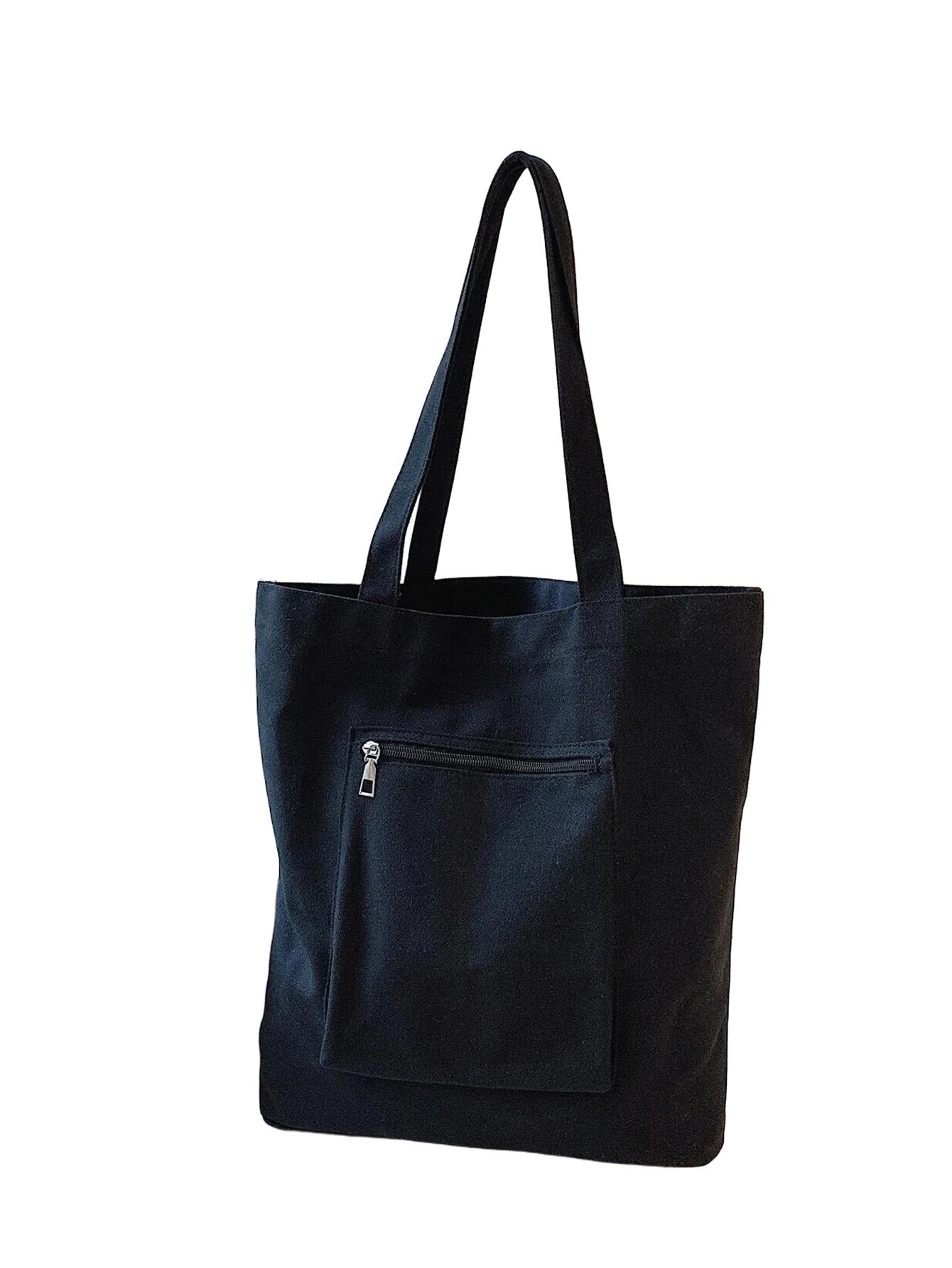 SHEIN CZARNA TOREBKA NA RAMIĘ S07__33X10X37,5