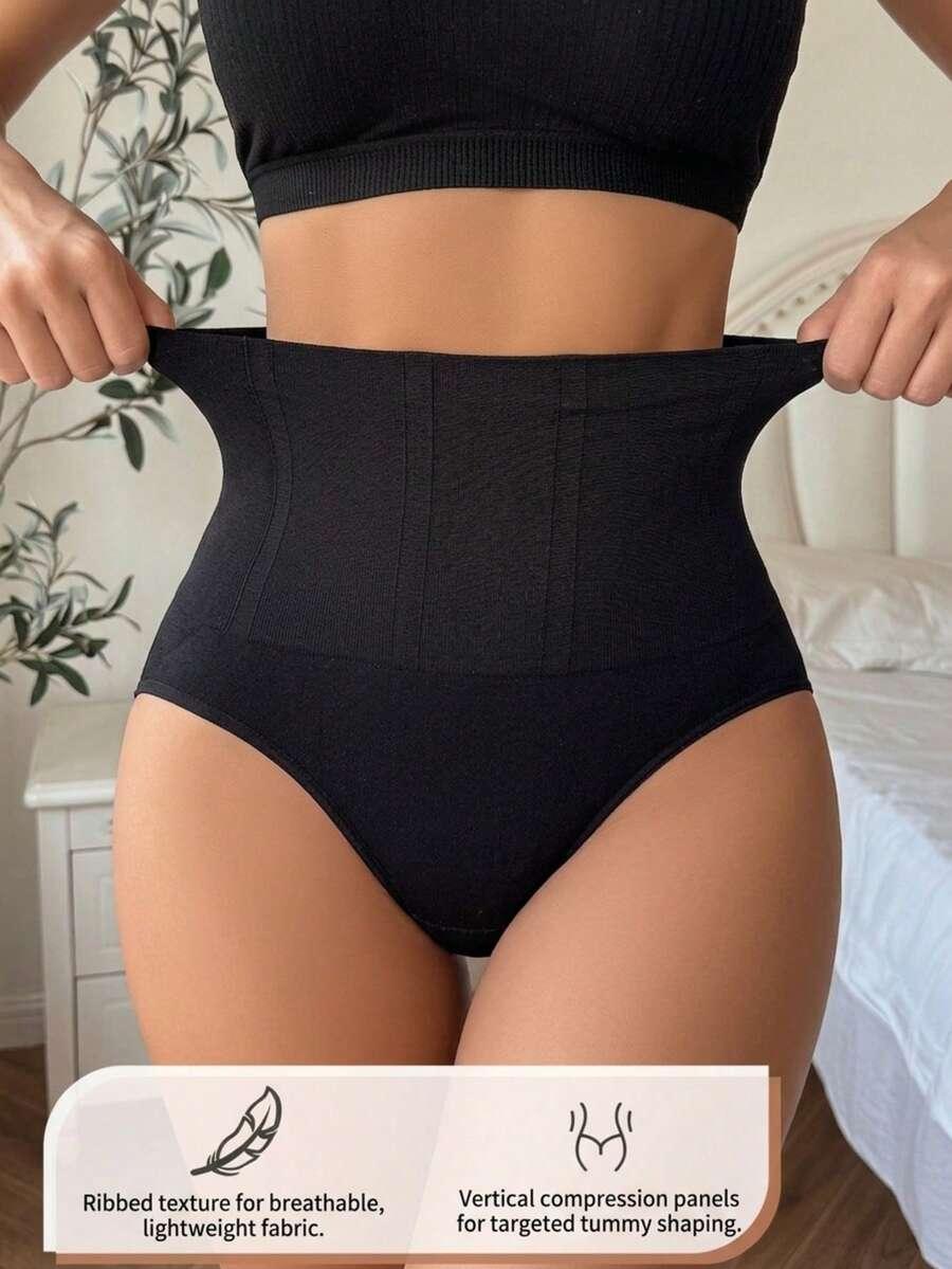 SHEIN CZARNE MAJTKI WYSZCZUPLAJĄCE S06__S