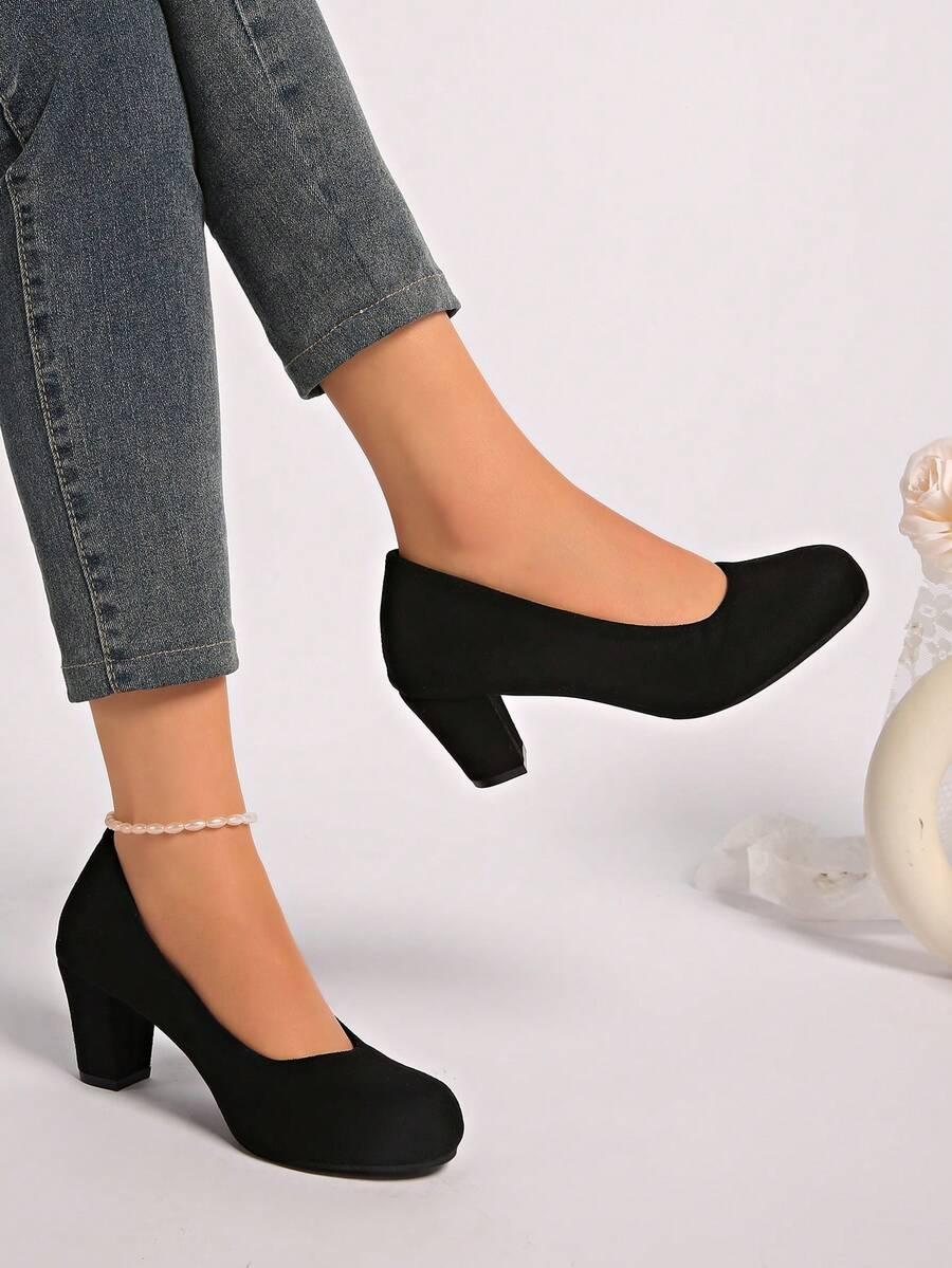 SHEIN CZARNE CZÓŁENKA OBCAS S06__38