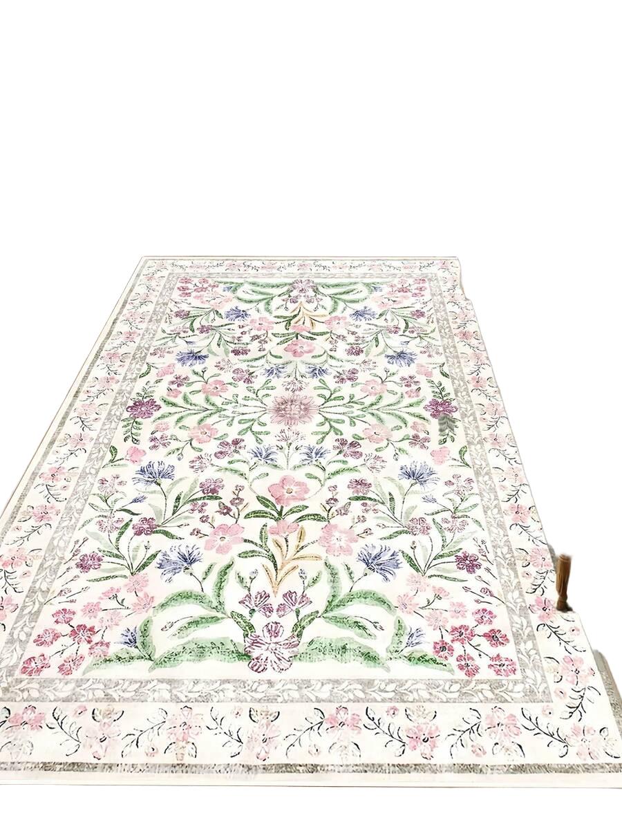 SHEIN DYWAN WZÓR KWIAT S07__60X90CM