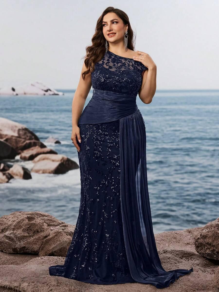 SHEIN MAXI SUKIENKA KORONKA S06__46