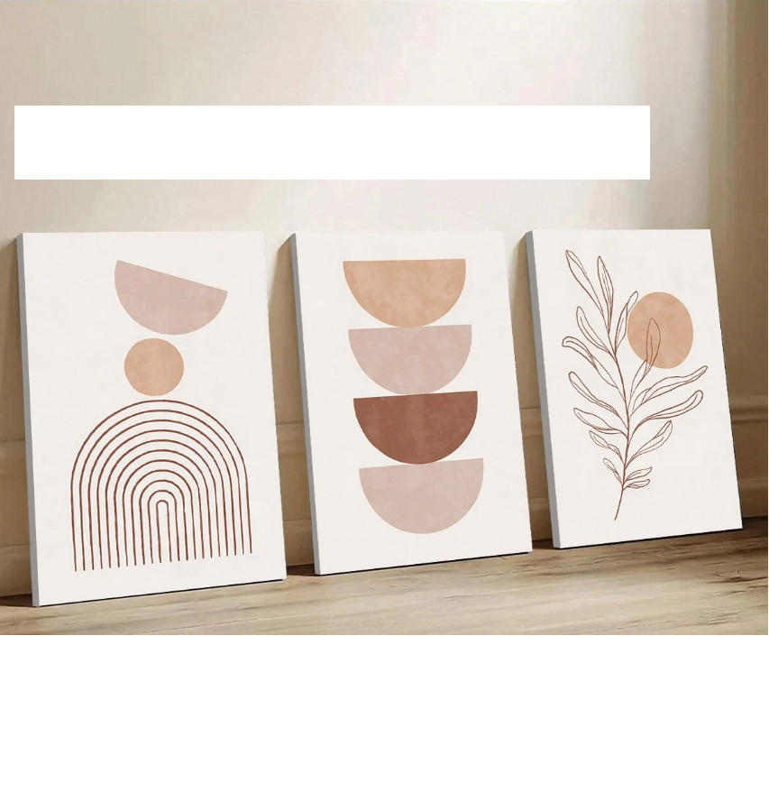 SHEIN OBRAZ NA PŁÓTNIE 3-PACK S07__40X60CM