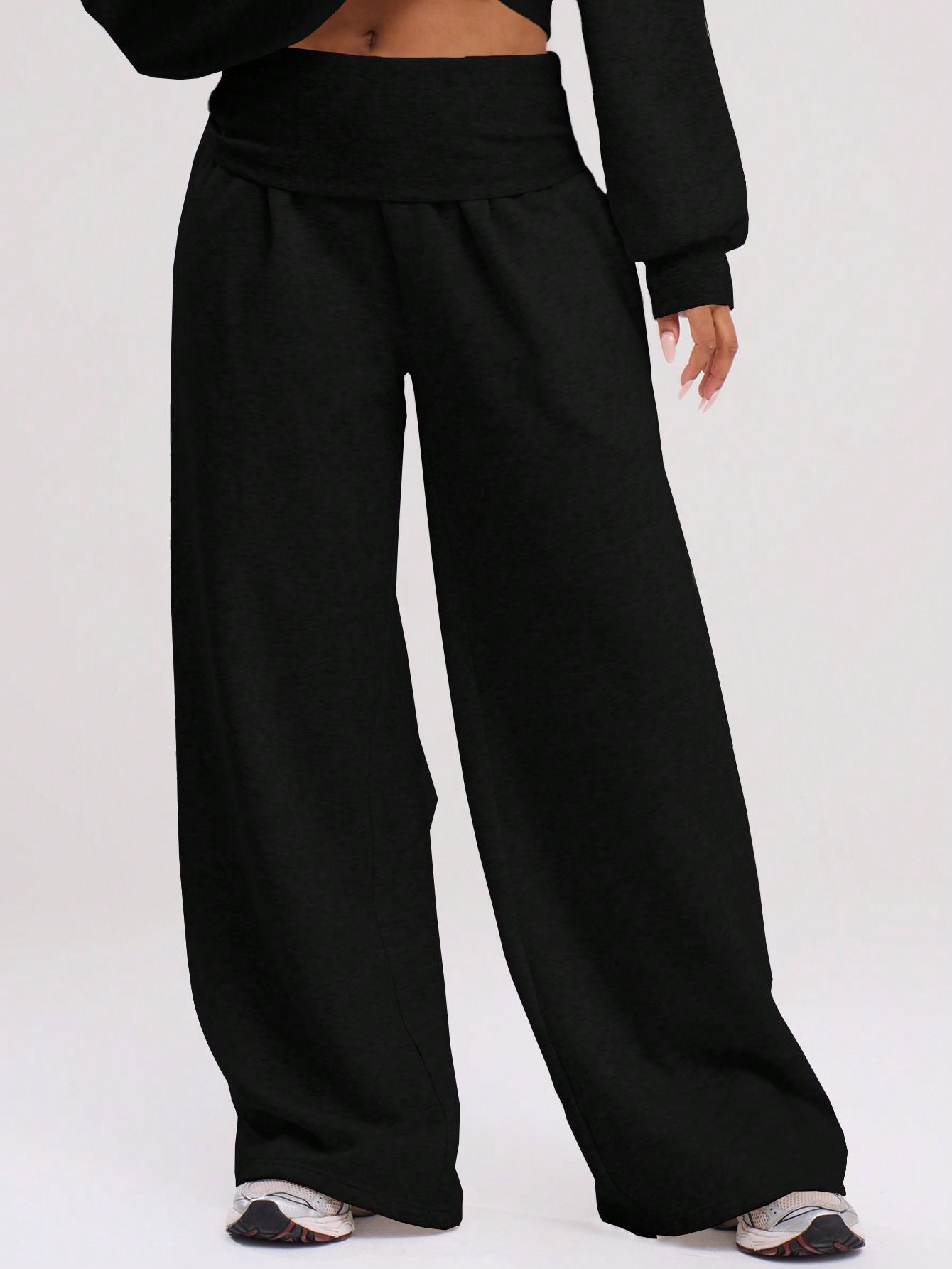 SHEIN CZARNE SPODNIE DRESOWE S06__L