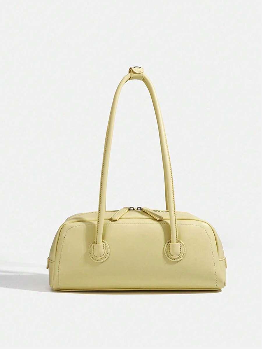 SHEIN ŻÓŁTA TOREBKA ZIP S07__6X13X30CM