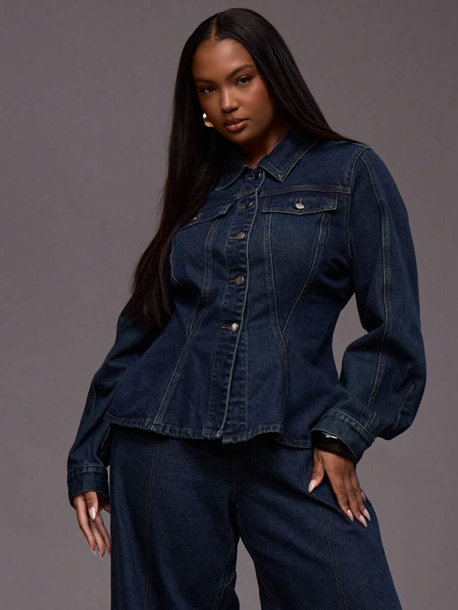 MUSERA NIEBIESKA KURTKA JEANS S06__50
