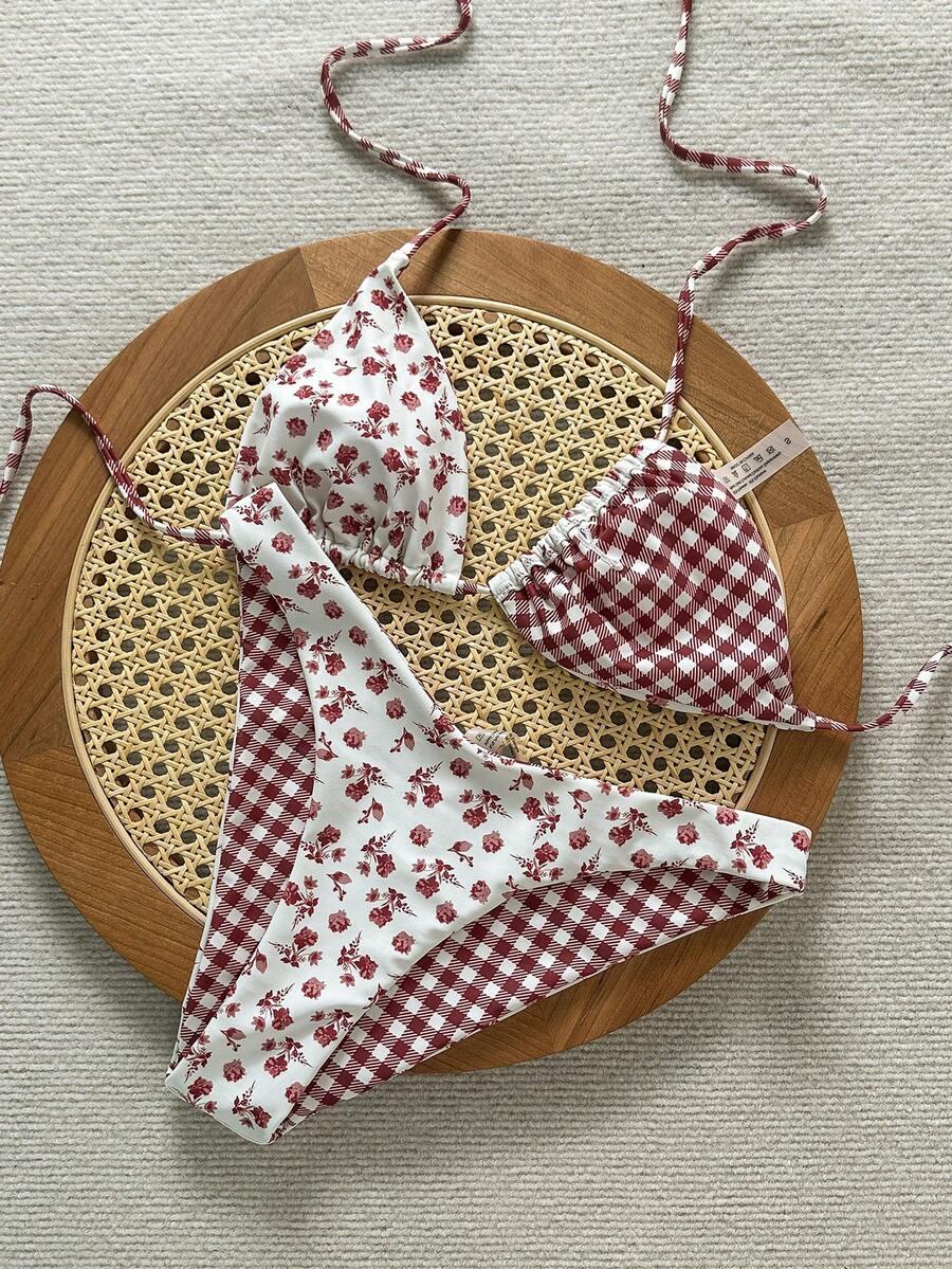SWIM MOD DWUCZĘŚCIOWY STRÓJ KĄPIELOWY PRINT S09__L