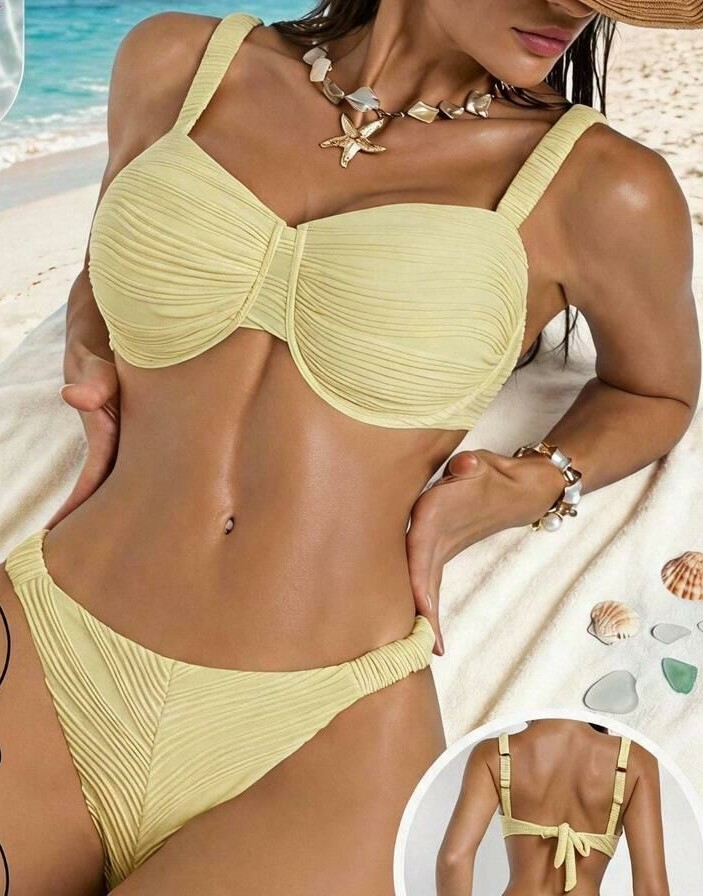 SHEIN DWUCZĘŚCIOWY STRÓJ KĄPIELOWY S09__85E/XS