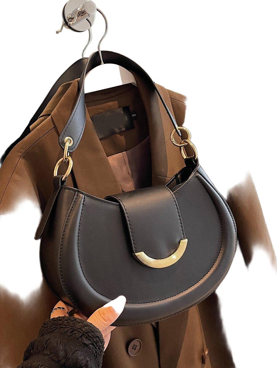 SHEIN CZARNA TOREBKA NA RAMIĘ S07__25X7X14