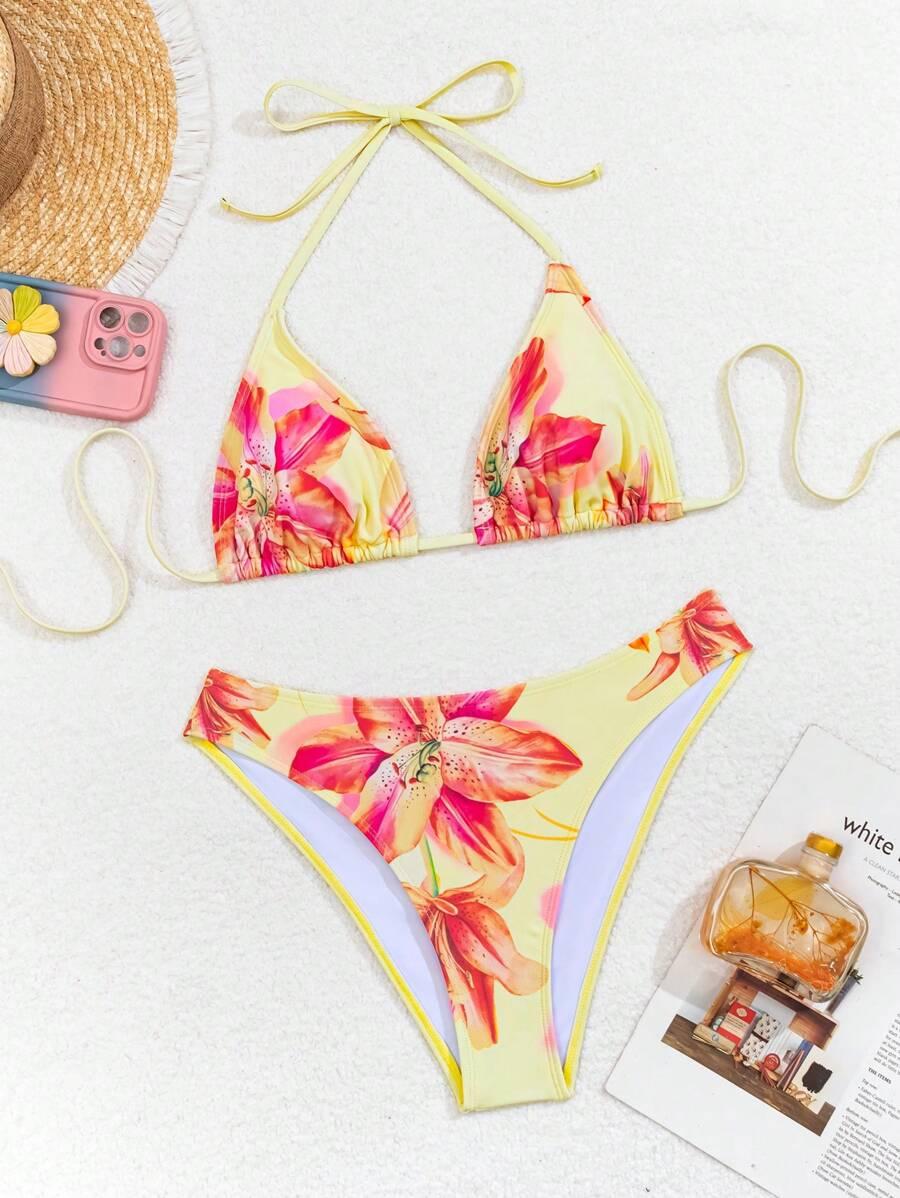 SHEIN DWUCZĘŚCIOWY STRÓJ KĄPIELOWY S09__S