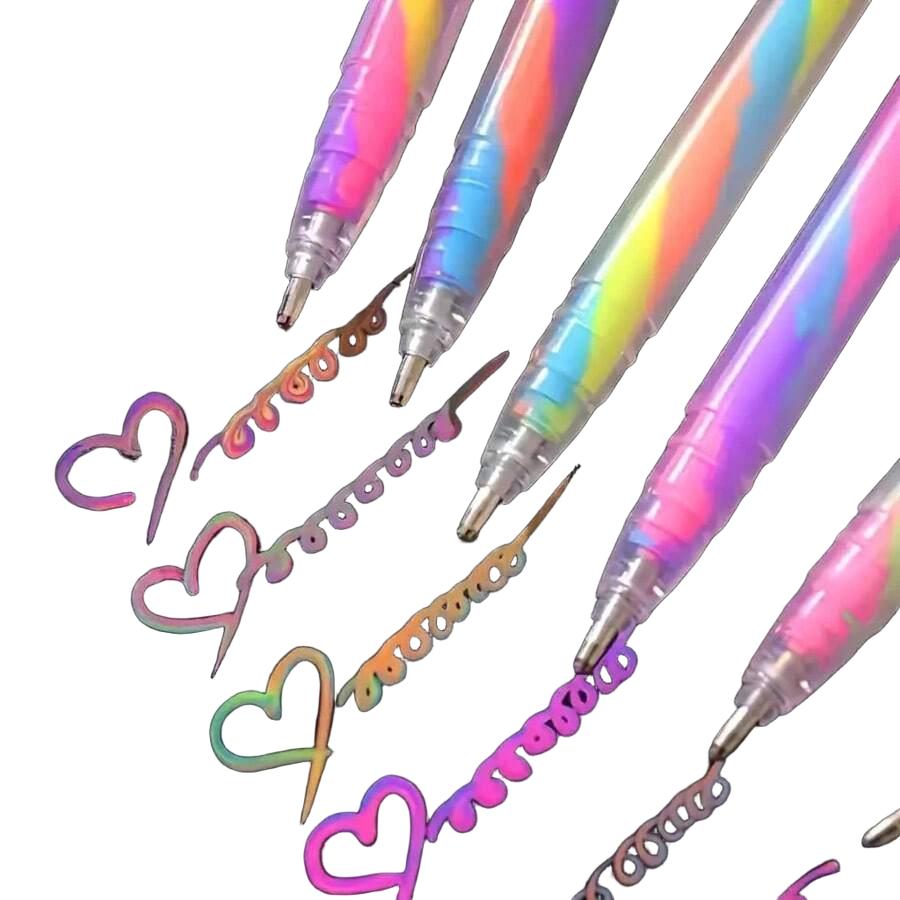 SHEIN BROKATOWE DŁUGOPISY 12-PACK S07__