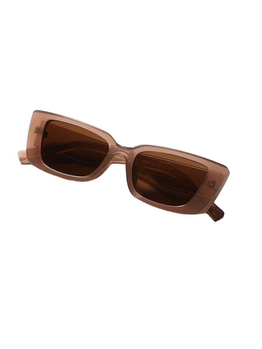 SHEIN RÓŻOWE OKULARY PRZECIWSŁONECZNE S07