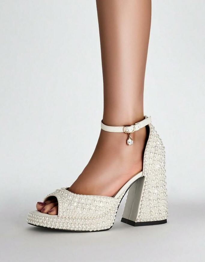 SHEIN ZDOBIONE SANDAŁ OBCAS S06__38